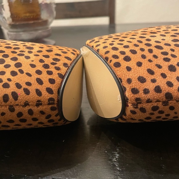 Stiletto Leopard print suede platform boots! These are super sexy! Size 38/7.5 - Picture 13 of 16